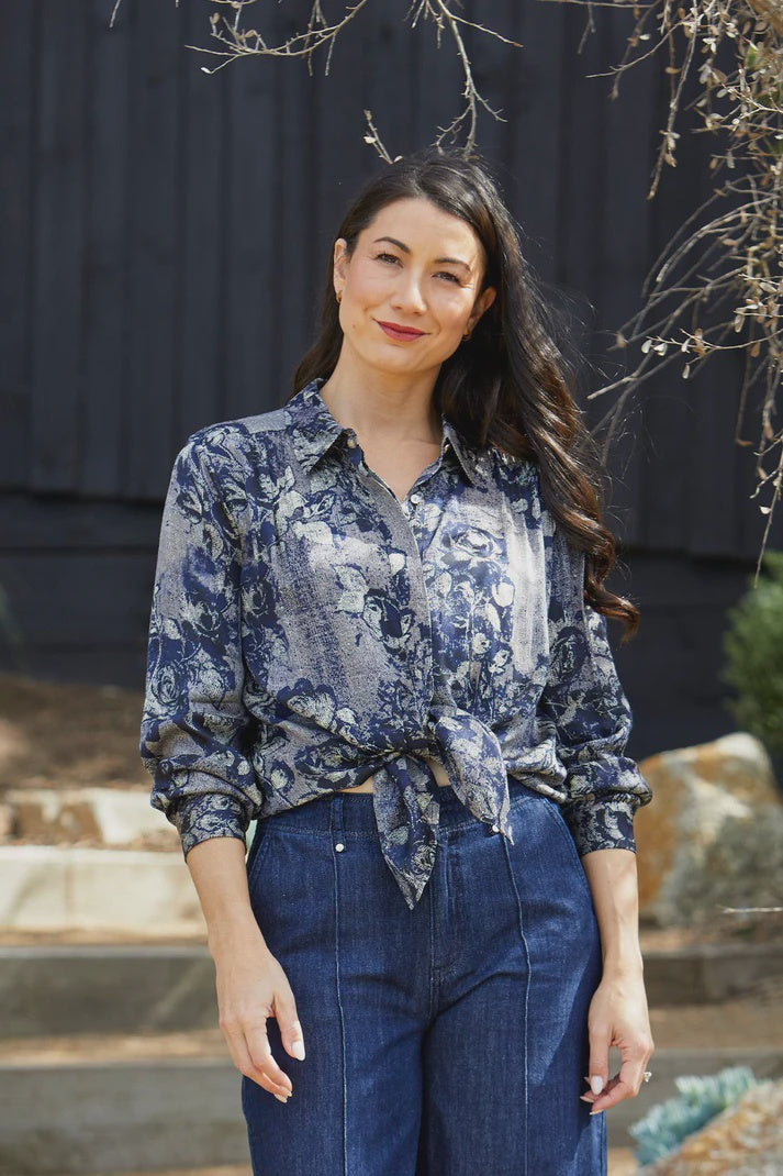 Vintage Rose Shirt Jump
