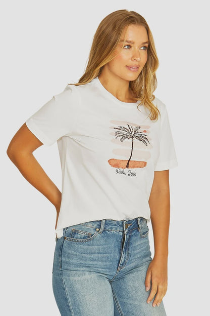 Coco Palm Tee - Jump