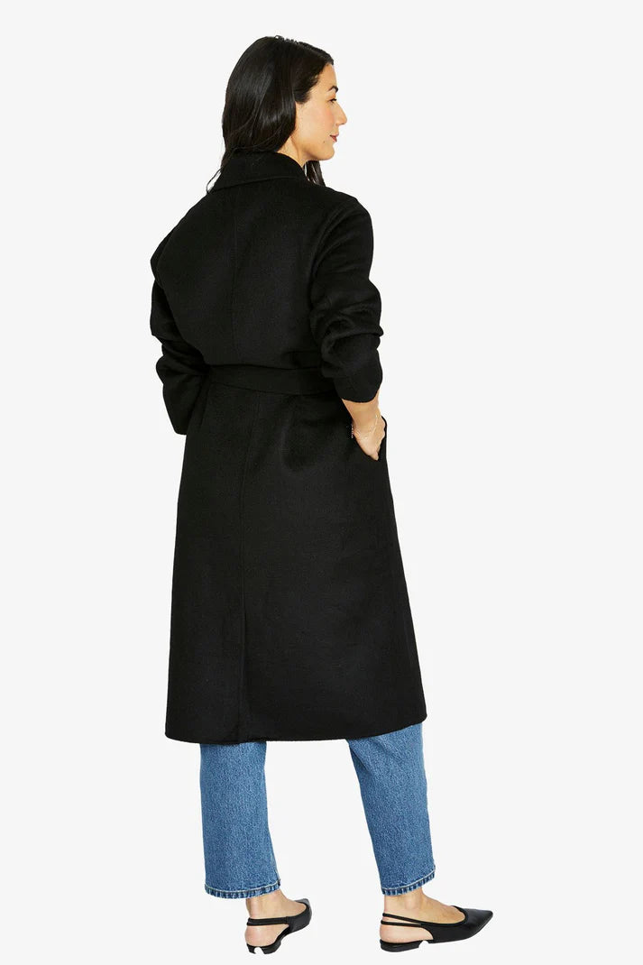 Longline Wrap Coat Jump