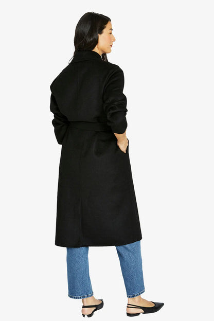 Longline Wrap Coat Jump