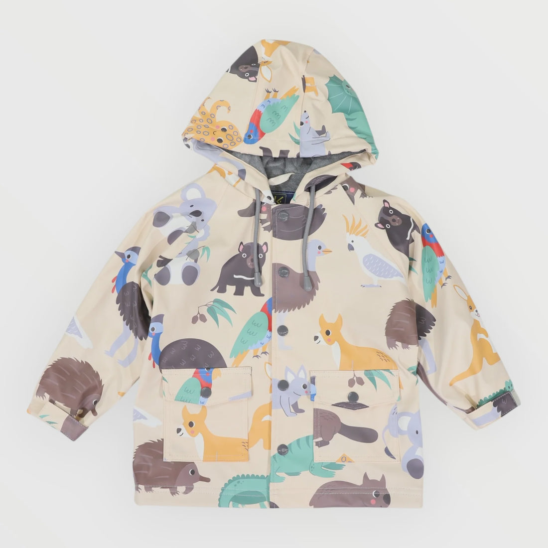 Australian Animal Raincoat Beige