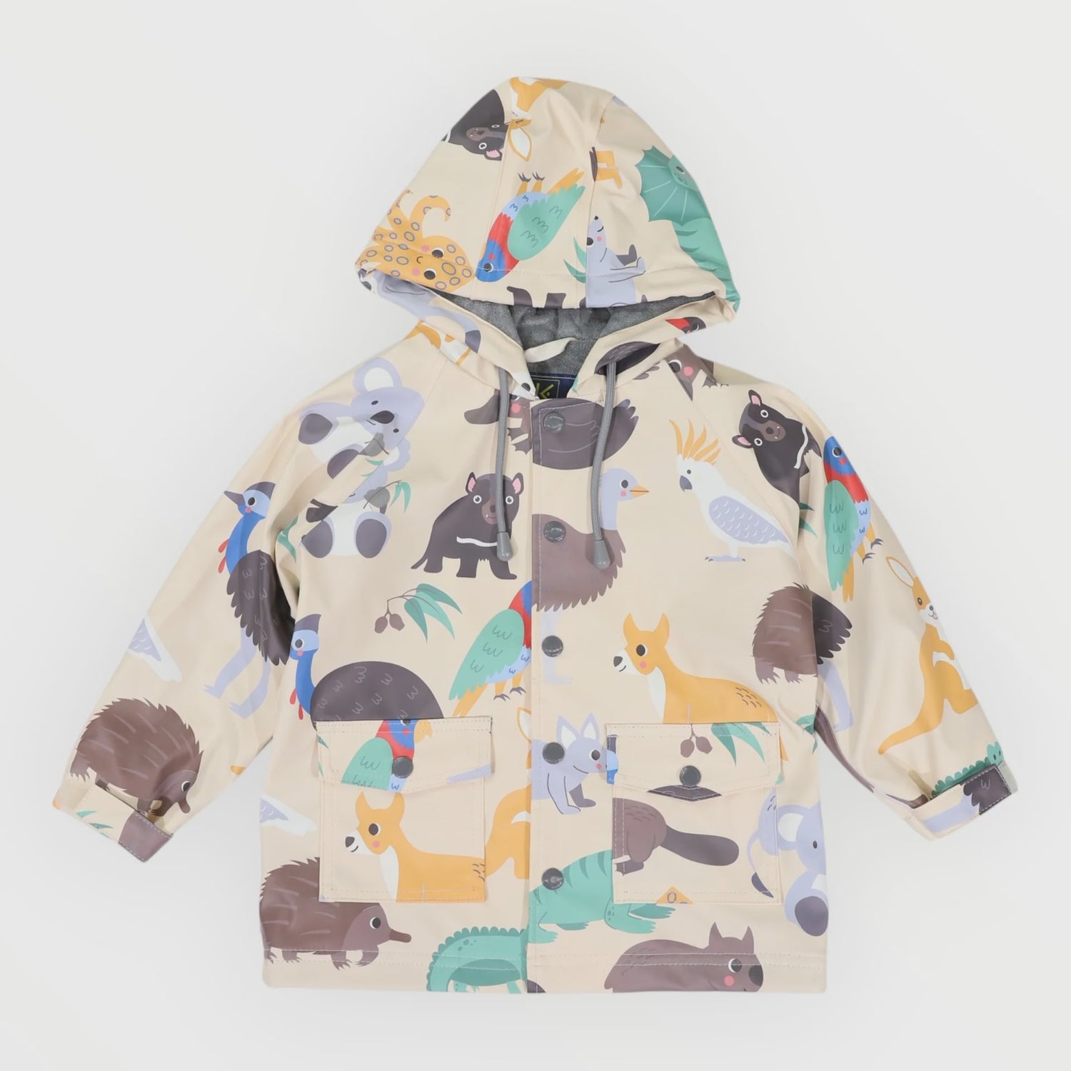 Australian Animal Raincoat Beige
