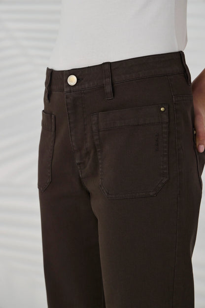 Chrome Jean Mocha - Lania