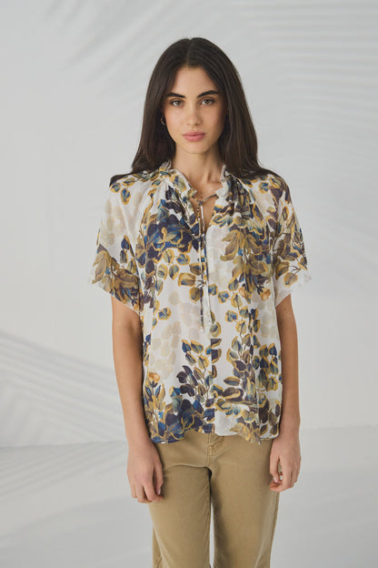 Rosso Top Rosso Print - Lania