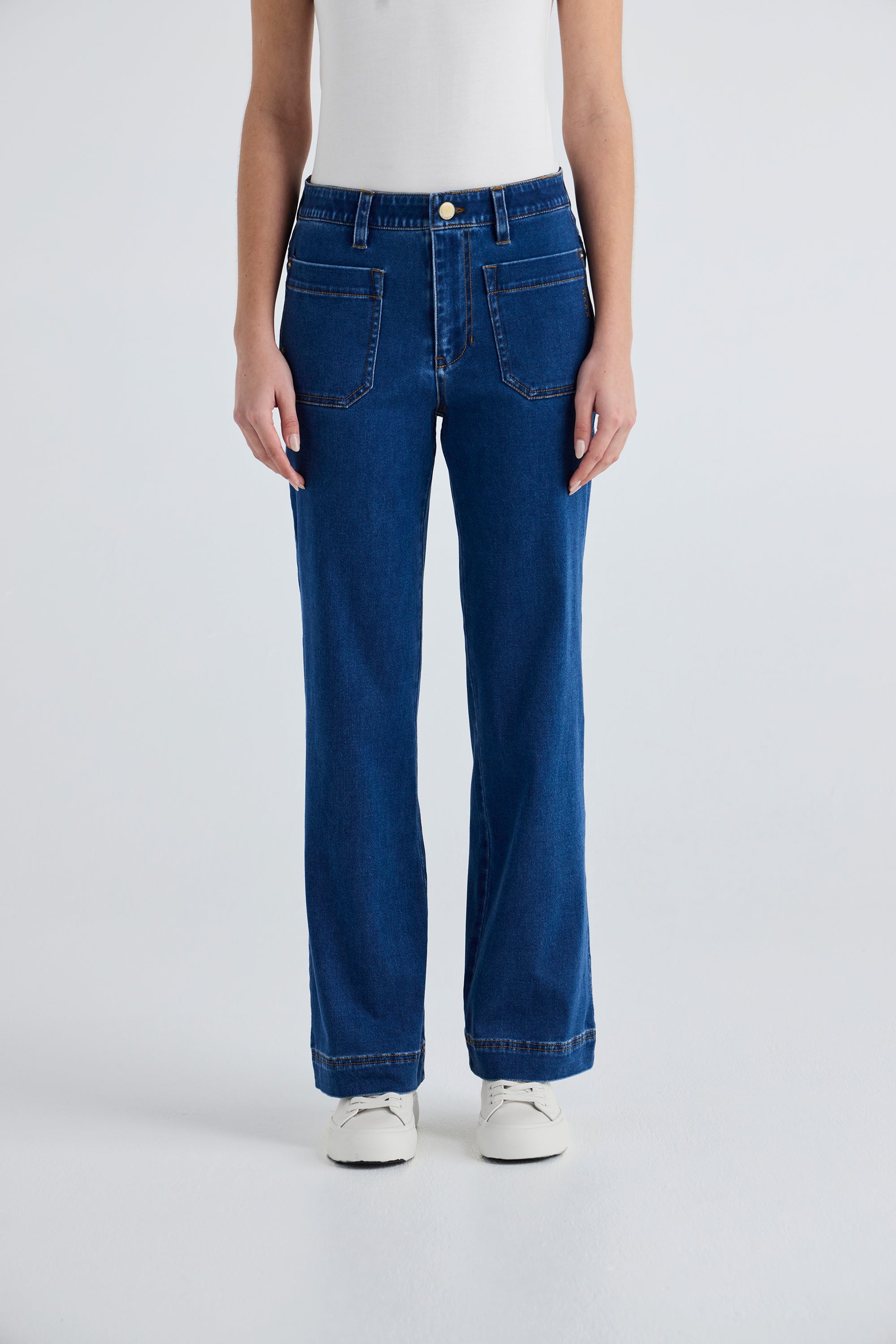 Chrome Jean Indigo - Lania