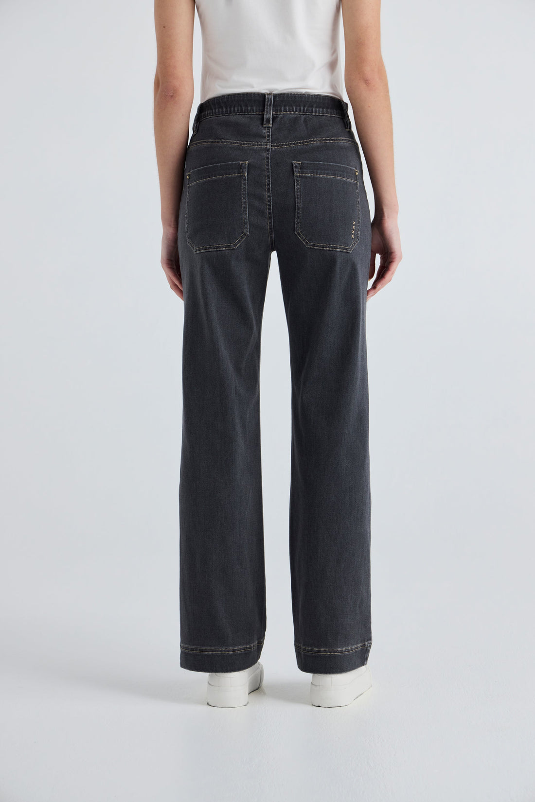 Chrome Jean Charcoal - Lania