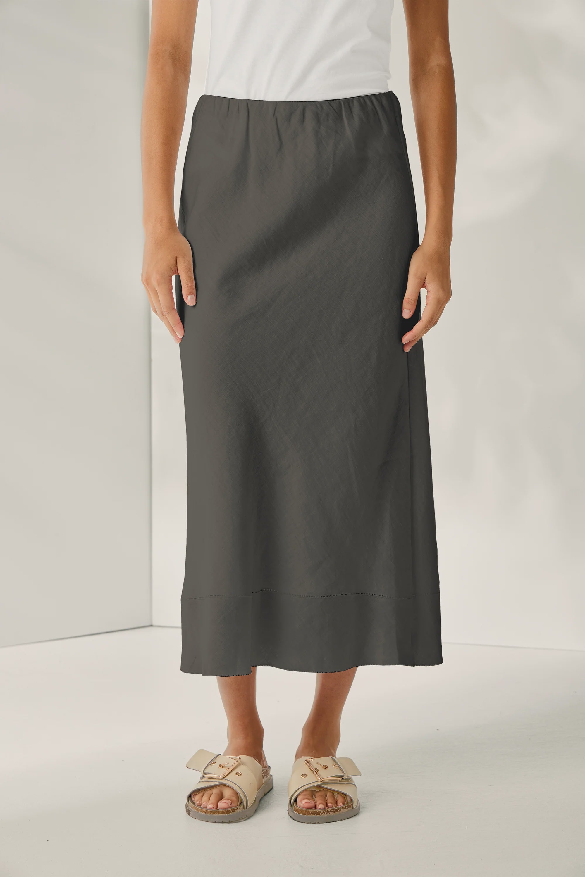 Casio Skirt Khaki - Lania