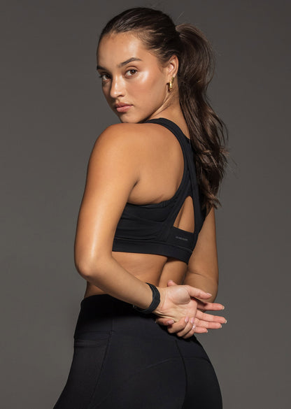 Leo Hi-Tech Sports Bra Black