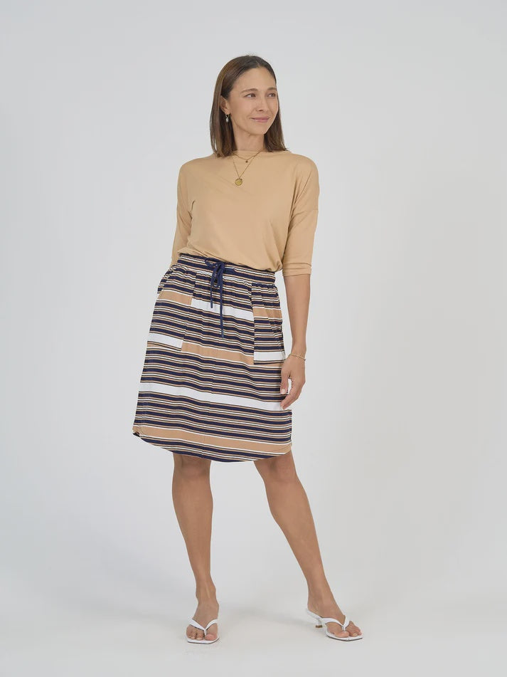 Lee Bamboo Skirt Stripe - Lou Lou