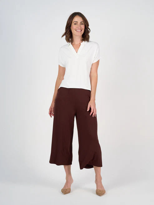 Ciara 7/8 Bamboo Culotte Pant - Lou Lou