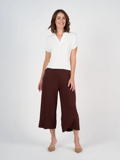 Ciara 7/8 Bamboo Culotte Pant - Lou Lou
