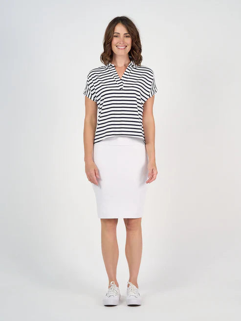 Rush Bamboo S/S Collared Polo - Lou Lou