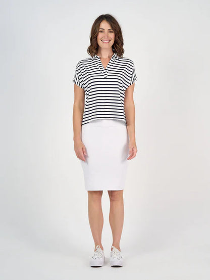 Rush Bamboo S/S Collared Polo - Lou Lou