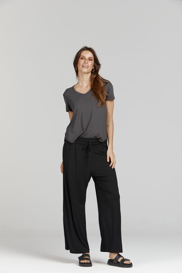 Veronica Bamboo V Neck Tee