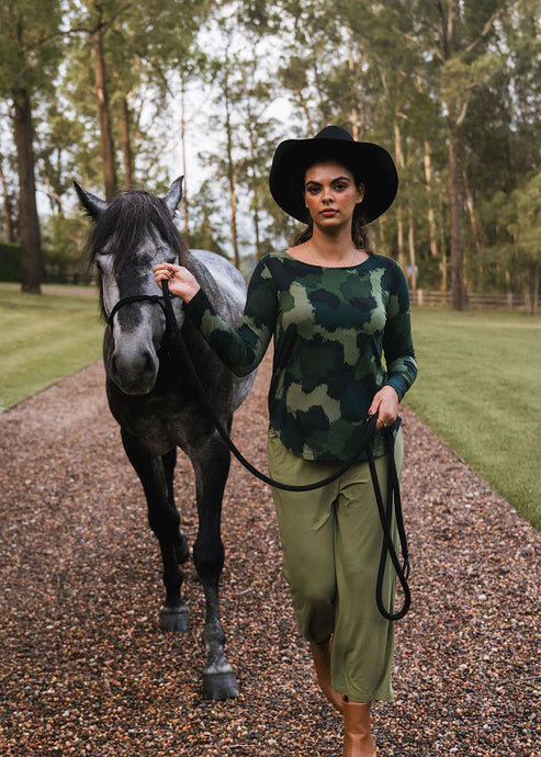 Adele Long Sleeve Bamboo Tee