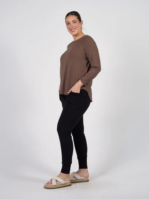 Adele Long Sleeve Bamboo Tee