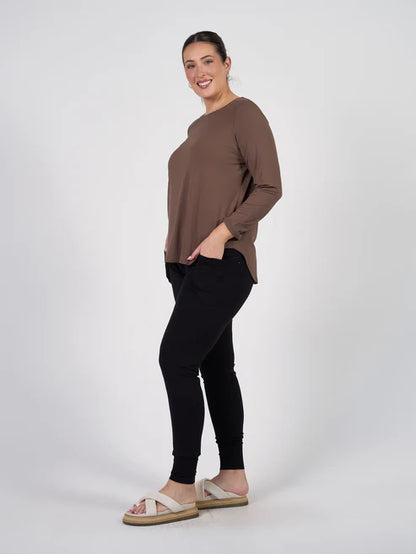 Adele Long Sleeve Bamboo Tee