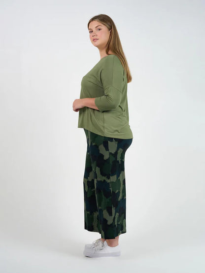 Camila 3/4 Sleeve Bamboo Top