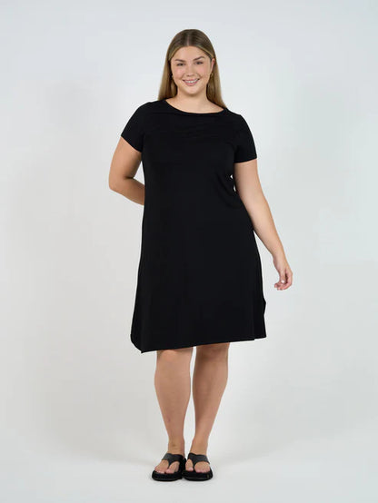 Cher Bamboo Short Sleeve T-Shirt Dress