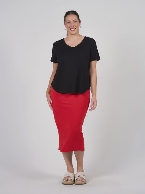Veronica Bamboo V Neck Tee