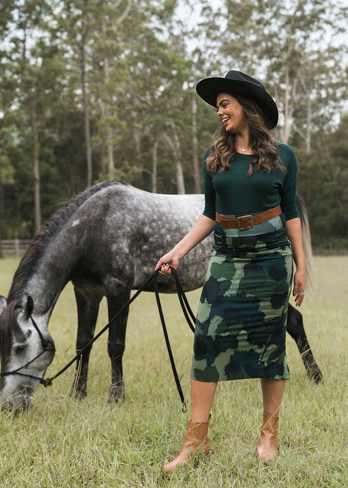 Maxi Bamboo Whitney Tube Skirt