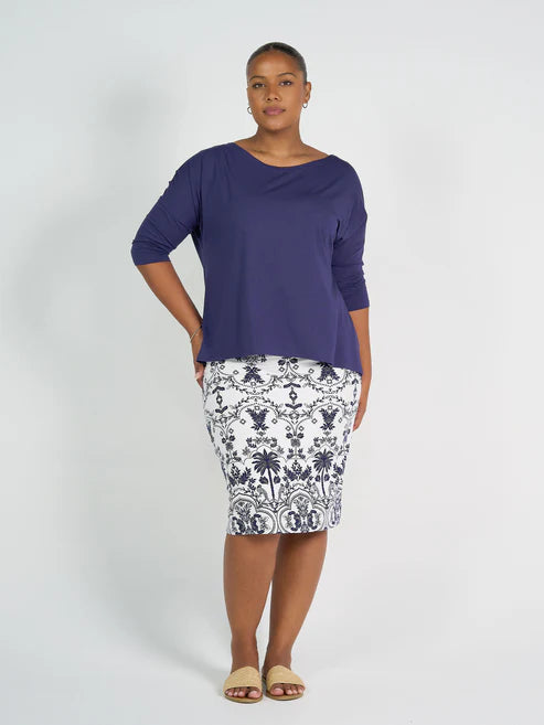 Midi Bamboo Whitney Tube Skirt