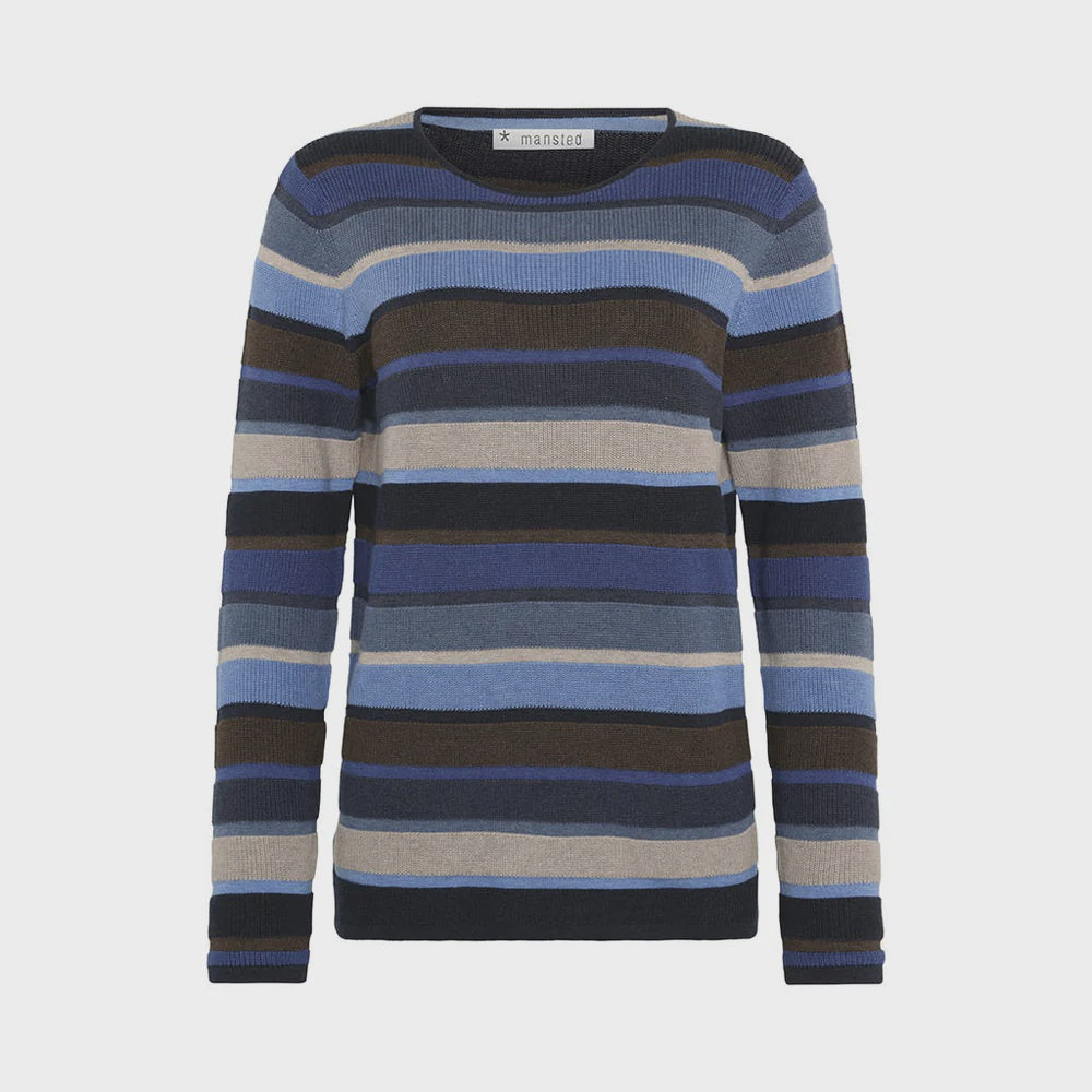 Mathilde Eco Rev Stripe Sweater Mansted