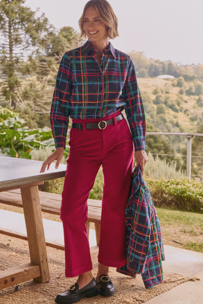 Nova Jeans Garnet Red Ella &amp; Sunday