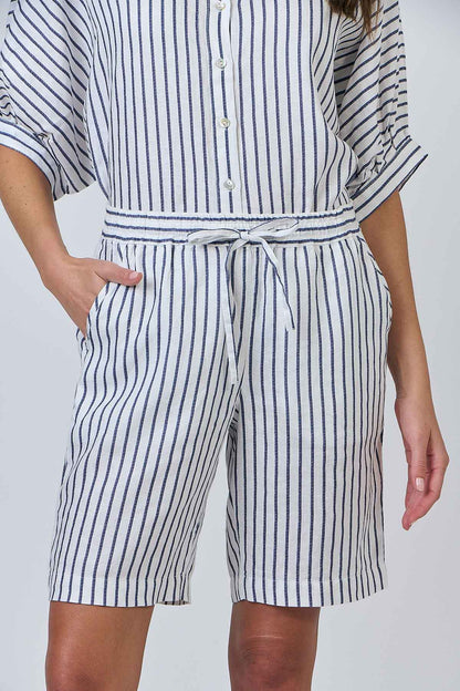 GA241 100% Linen Shorts