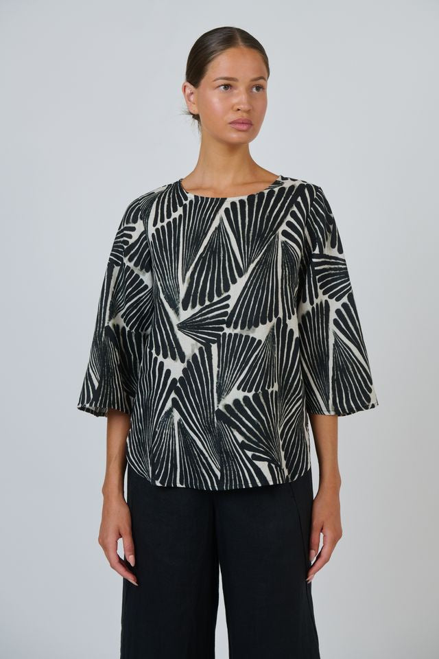 Linen Blouse Folies - Naturals by O &amp; J