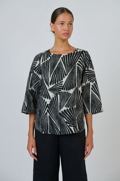 Linen Blouse Folies - Naturals by O &amp; J