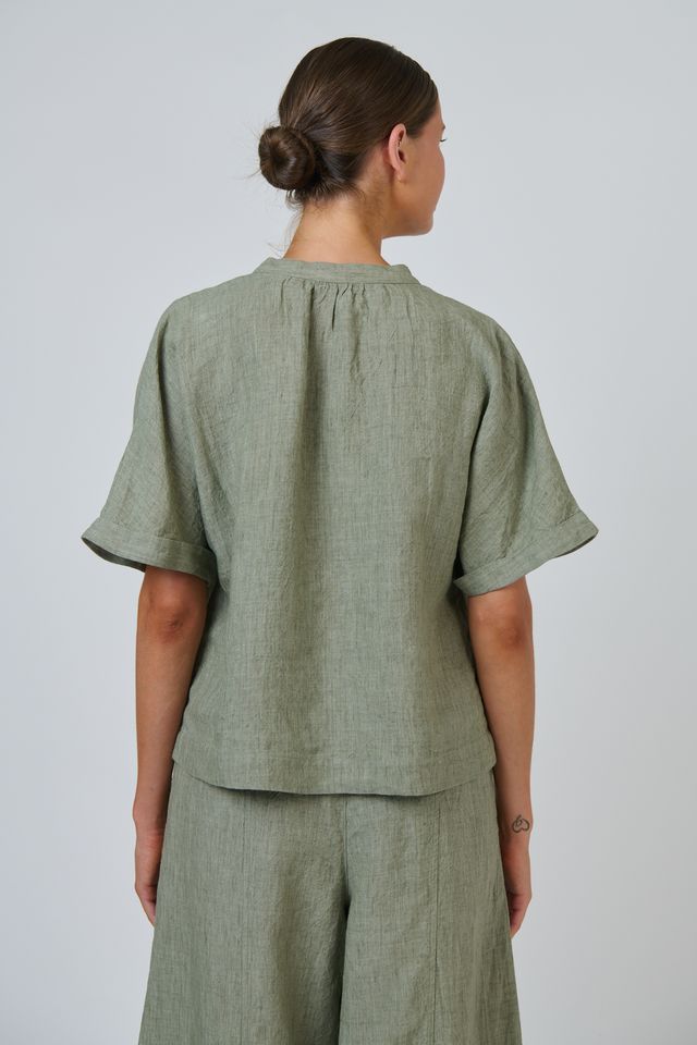 Naturals-by-O-and-J-GA689-Artichoke-Linen-Top-Back-Swannies-Clothing-Merimbula