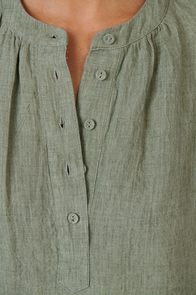 Linen Top Artichoke - Naturals by O &amp; J