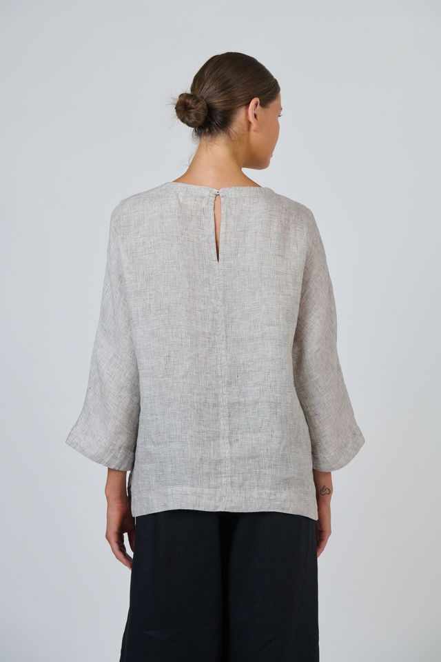 Naturals-by-O-and-J-GA730-Chai-Linen-Top-Back-Swannies-Clothing-Merimbula