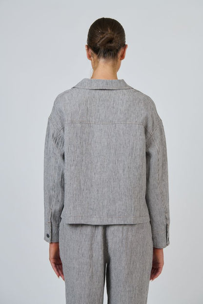 Linen Jacket Rue - Naturals by O &amp; J