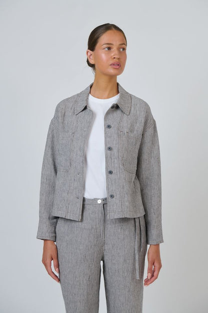 Linen Jacket Rue - Naturals by O &amp; J