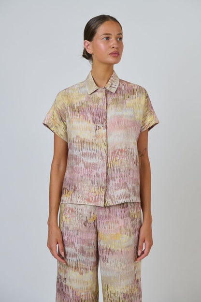 Linen Shirt Jardin - Naturals by O &amp; J