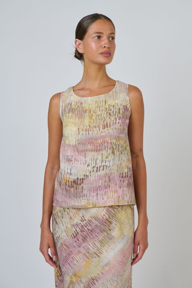 Linen Top Jardin - Naturals by O &amp; J