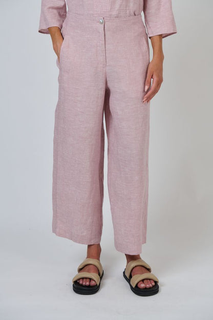 Linen Pant Radish - Naturals by O &amp; J