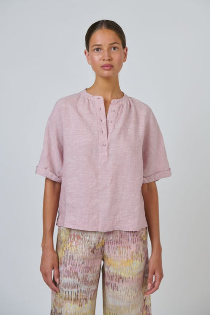 Linen  Classic Top Radish - Naturals by O &amp; J