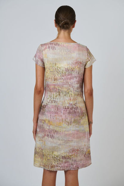 Linen Dress Jardin - Naturals by O &amp; J