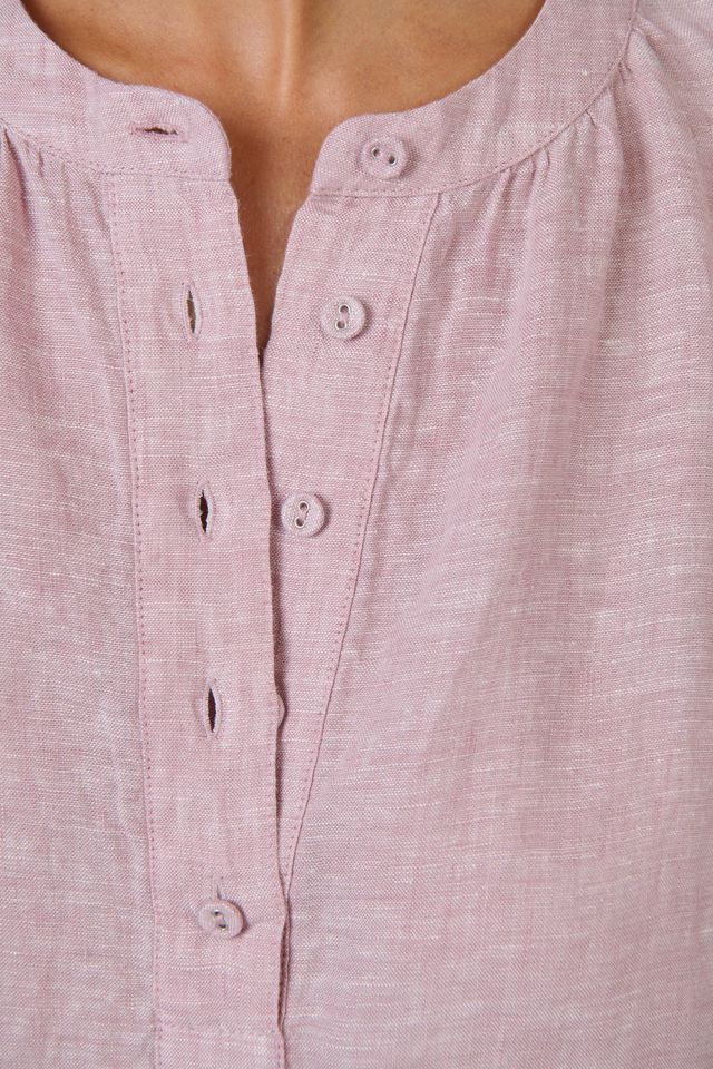 Linen  Classic Top Radish - Naturals by O &amp; J