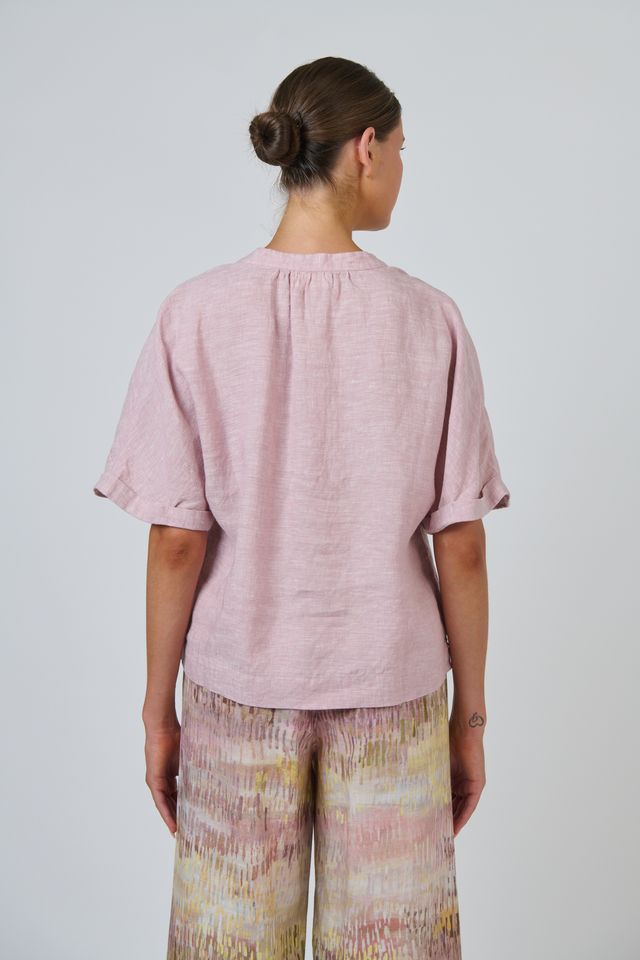 Linen  Classic Top Radish - Naturals by O &amp; J