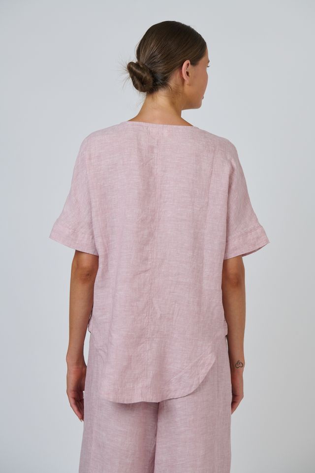 Linen Top Radish - Naturals by O &amp; J
