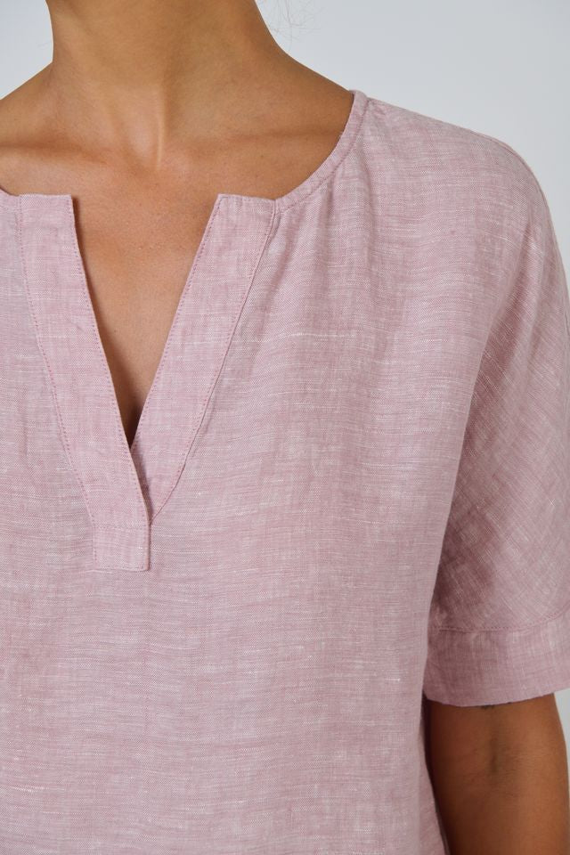 Linen Top Radish - Naturals by O &amp; J