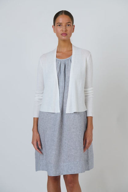 Knitted Cardigan White - Naturals by O &amp; J