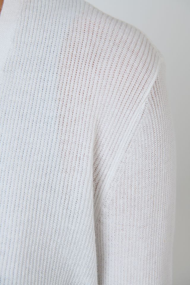 Knitted Cardigan White - Naturals by O &amp; J