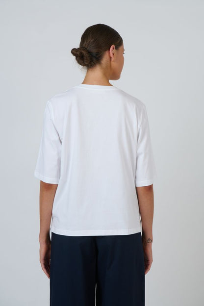 Cotton Tee White - Naturals by O &amp; J