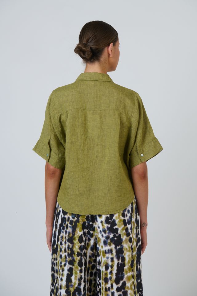 Linen Shirt Balsam - Naturals by O &amp; J