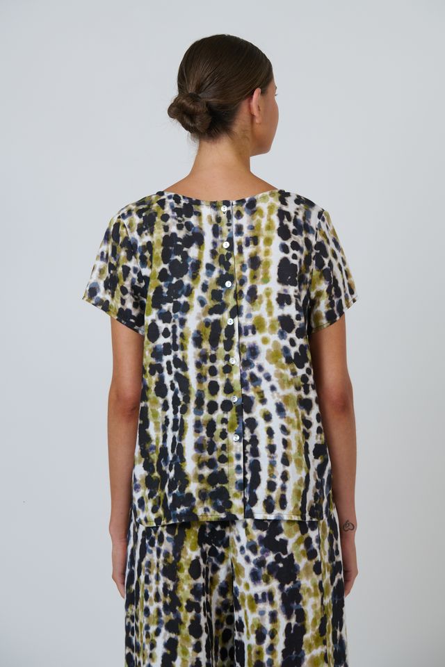 Linen Top Lichen - Naturals by O &amp; J